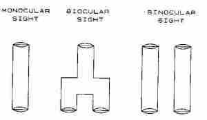 Monocular, Biocular, and Binocular Sights